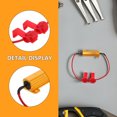 thumbnail image 3 of TABLZONE 2Pack Auto Resistor Red For High Precision And Electrical Systems In Automotive Use, 3 of 8
