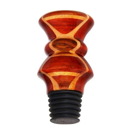 

VinoStrumenti VSWSAW1 Multiwood Flat Top All Wood Wine Bottle Stopper
