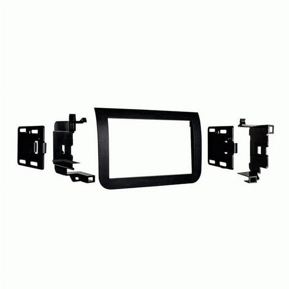 Metra 95-6523 Dash Kit Dodge Ram 2014 2015 2016 Double DIN Stereo Install Black