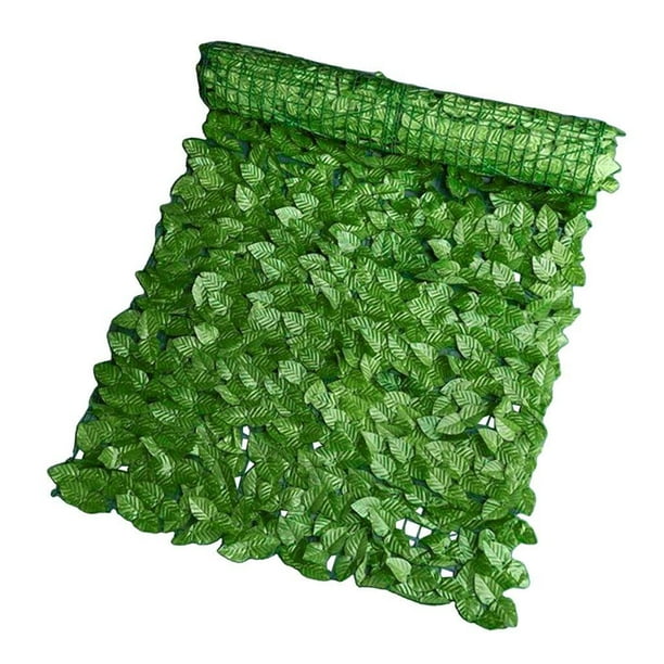 Planta de hiedra artificial de 5 x 1 cm para privacidad, decorativa para balcón, jardín y patio. hojas de manzana