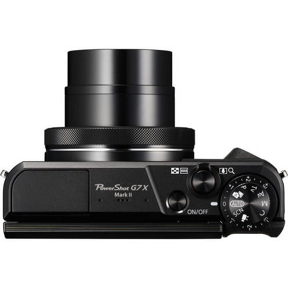 Canon PowerShot G7 X Mark II Digital Camera built in WiFi+4.2 Optical  Zoom+3