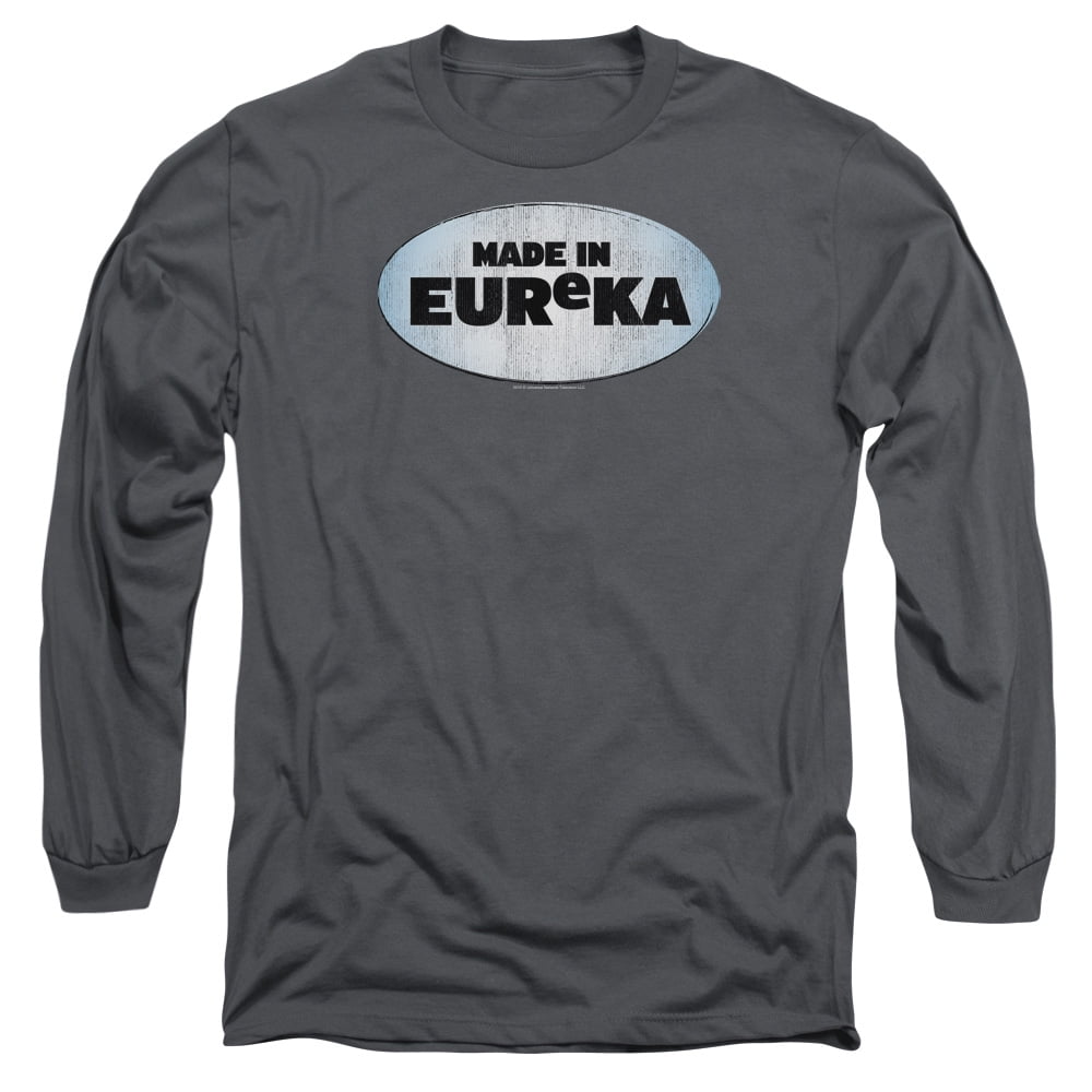 EUREKA/MADE IN EUREKA L/S ADULT 18/1 CHARCOAL 2X CHARCOAL 2X