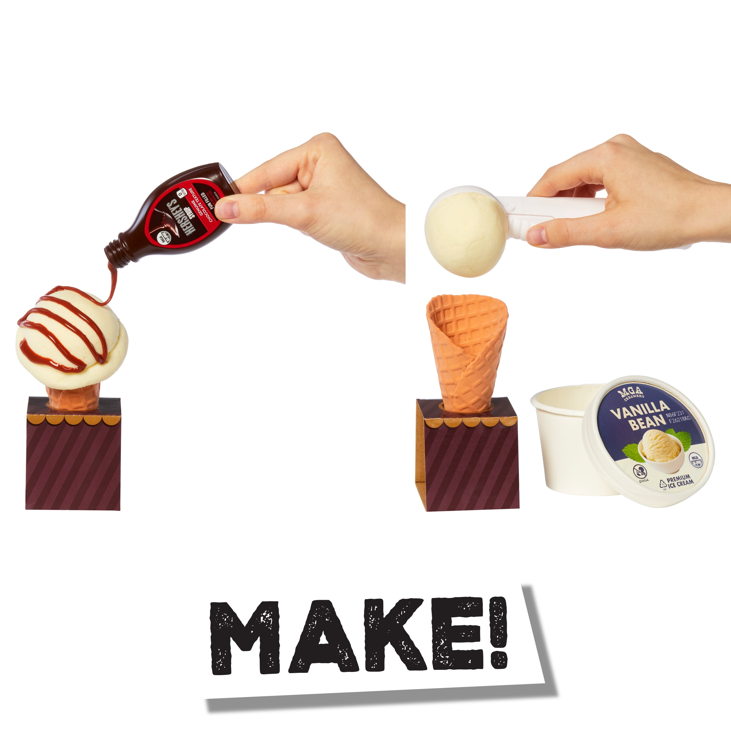 Slime Life HERSHEY'S Ice Cream DIY Slime Kit - Unboxing Ingredients to Make, Smash, and Stretch Your Food