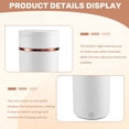thumbnail image 5 of Mini Electric Kettle Portable Travel Tea Kettle with 6 Variable Presets 500mL 316 Stainless Steel Auto Shut-Off US Plug, 5 of 7