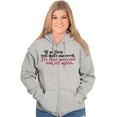 thumbnail image 3 of Dont Succeed Fix Ponytail Start Again Womens Plus Size Graphic Zipper Hoodie Brisco Brands 3X, 3 of 5
