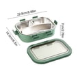 thumbnail image 3 of TACILIP Classroom Supplies, 1PCS Bento Box Lunch Box 3 Compartment Snack Containers Reusable Lunch Box Lunch Containers For Home Travel Work 850ml, Teacher Gifts, 3 of 6