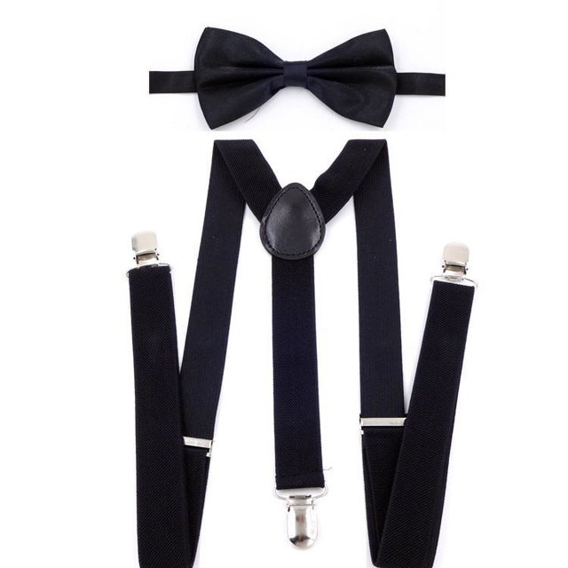 Tirantes hipster de moda para hombres adultos, tirantes con lazo para hoteles y padrinos de boda