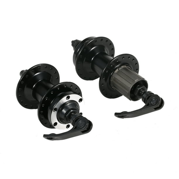 1 Pair of Bicycle Axle Wheel Hub 36H Disc Brake Hub Set Aluminum Alloy Front and Rear Bike Hub with Quick Release Lever Skewers Axle Racing Bicycle Hubs Walmart