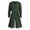Green, variant on Mens Medieval Renaissance Knight Tunic Costume Long Sleeve Viking Pirate Warrior Robe with Belt for Stage Events
