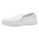 thumbnail image 3 of Zapatos de Enfermería para Mujer Zapatos de Enfermería Planos de Cuero de PU Mocasines de Enfermera Zapatos de Trabajo Blancos Transpirables Zapatos P 37 Sunnimix Mocasines de enfermería para mujer, 3 of 8