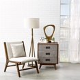 thumbnail image 2 of Wood and Metal Chest in Medium Oak Brown, 2 of 12