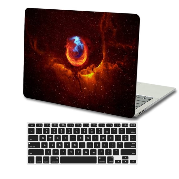 KSK KAISHEK Hard Protective Shell Case Cover Compatible MacBook Air 13"( Not Retina Display, 2010 - 2017) + Black Keyboard Cover Model A1466 & A1369, No USB-C Galaxy A 0615