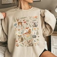 thumbnail image 4 of Cottagecore Forest Animals Shirt: Retro Fall Nature Tee, 4 of 6