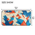 thumbnail image 3 of Abstract Geometric Art Design Non Slip Long Door Mat 39''x20'' Soft, Absorbent, for Kitchen, Bathroom, and Bedroom, 3 of 8
