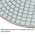 thumbnail image 3 of Uxcell 5-Inch 500 Grits Diamond Polishing Pad Wet/Dry for Stone Concrete Marble 2 Pack, 3 of 5