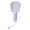 Light Purple, variant on 2-in-1 Rechargeable Electric Mosquito Swatter, LED Bug Zapper Racket for Indoor and Outdoor Use, USB Powered,Light Purple