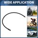 thumbnail image 2 of 1 Juego de Tubo de Extensión para Inflador de Neumáticos de 19.69" con Mordaza de Aire No Inflable 0.305inx32TPI para Coche Motocicleta, 2 of 6