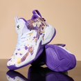 thumbnail image 4 of Men's Graffiti High-Top Basketball Sneakers, Performance Athletic Shoes with Non-Slip Sole for Sports, Training, and Casual Wear, 4 of 9