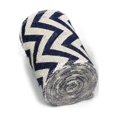 thumbnail image 4 of Cinta de yute AAYU azul con diseño chevron 7,5 cm x 13,5 m, paquete de 3, 4 of 5