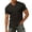 Black&070226T, variant on Short Sleeve Shirt Men with Pocket Mens V Neck T Shirts Summer Beach Going Out Mens Shirts Big and Tall Khaki M