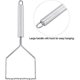 thumbnail image 3 of Potato Masher Stainless Steel Wire Masher, Potato Press Smasher for Making Mashed Potato, Guacamole, Egg Salad, Banana Bread, Potatoe Mashers, 3 of 5