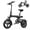 Black - 14 in, variant on VIPDRIVE Electric Bike - Folding E Bike for Adults, 500W Peak Motor Up to 25 Miles Range, Speed 20MPH - 14" Commuter Ebike for Woman with 36V 7.8Ah Battery + Dual Disc Brakes & Rear Shock, UL2849