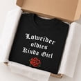 thumbnail image 3 of Lowrider Oldies Rose Graphic T-Shirt Unisex Classic Fit Cotton Tee, 3 of 9