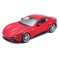 thumbnail image 1 of Bburago 1:24 Ferrari Roma Sports Car Red Static Die Cast Vehicles Collectible Model Car Toys, 1 of 5