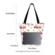 thumbnail image 3 of Fotbe Tractor With Farm Animals Bolsa de Playa con Estampado, Bolsa de Hombro, Bolsa de Mano Espaciosa, Bolsa de Viaje Ligera, Bolsa de Compras Versátil, 3 of 6
