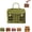 #B, variant on Rattan House Basket, Mini Wicker Picnic Storage Hamper with Lid Portable Woven Organizer Vintage Garden Harvest Dollhouse Small Handwoven Container Cute Imitation Craft Beautifully