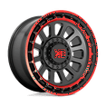 thumbnail image 2 of XD Aluminum Rim XD856 OMEGA 17X9in Satin Black Machined Lip with Red Tint Finish, XD85679067918, 2 of 2