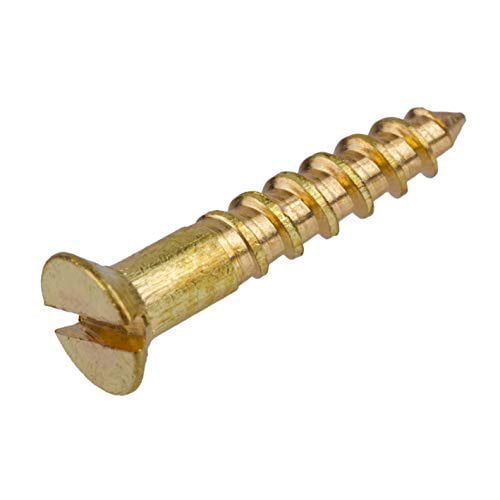 Multiple Size Brass Countersunk Head Tapping Screw Wood Screws 
