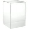 Plymor Clear Acrylic Display Case with No Base, 10" W x 10" D x 15" H