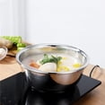 thumbnail image 4 of Lavabo multifuncional de acero inoxidable 3 en 1, colador rallador y rebanador de verduras y escurridor, 4 of 7