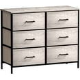 thumbnail image 6 of Sorbus Dresser with Fabric Drawers - Wide Chest of Drawers - Great for Bedroom and Living Room Organizing - Collapsible Drawers & Portable TV Stand, 6 of 8