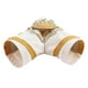 thumbnail image 5 of Túnel de conejillo de indias, juguete escondite, jaula de diversión, accesorios, cueva de tubo cálida para erizo, ardilla, mascotas pequeñas, rata , Amarillo, 5 of 8