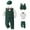 Green, variant on Newborn Baby Boy Clothes Suit 6 12 18 24 Months 2T 3T Tuxedo Baptism Outfit Christening Top+Suspenders Pants+Vest+Hat,Yellow,2-3 Years
