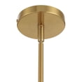 thumbnail image 6 of Possini Euro Design Possini Euro Albaro 27"W Gold and Fluted Glass 9-Light Pendant Light, 6 of 9