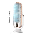 thumbnail image 2 of Portable USB Desk Fan Z16Pro High Speed Personal with Rechargeable Battery Type C Fast Charging Quiet Operation for Home Travel Use, 2 of 3
