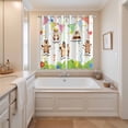 thumbnail image 3 of Curtains 84 Inches Long 2 Panels, Groundhog Day Grommets Window Treatment Curtain, Bunting Floral Cartoon Funny Colorful Cute Thermal Curtains Drapes for Living Room/Bathroom, 3 of 9