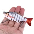 thumbnail image 5 of 2pc Classic Luya Multi-Section Fish Bait 16g/10cm Material 7 Section FISH LURES, 5 of 9