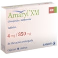 thumbnail image 1 of Amaryl XM 16 tabletas de liberación prolongada 4 mg/850 mg, 1 of 2