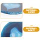 thumbnail image 4 of Posavasos de geoda para decoración del hogar, cristal de ágata natural en rodajas (80 mm-90 mm, azul, café), 4 of 6