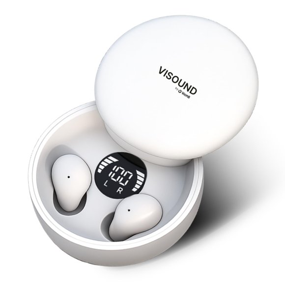 Auriculares VISOUND VionB Inalámbricos BT 5.4 IPX5 Blanco