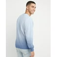 thumbnail image 3 of Hanes Sweatshirt Originals Men's Ombre Dye Crewneck V Notch 6 Colors sz S-3XL, 3 of 5