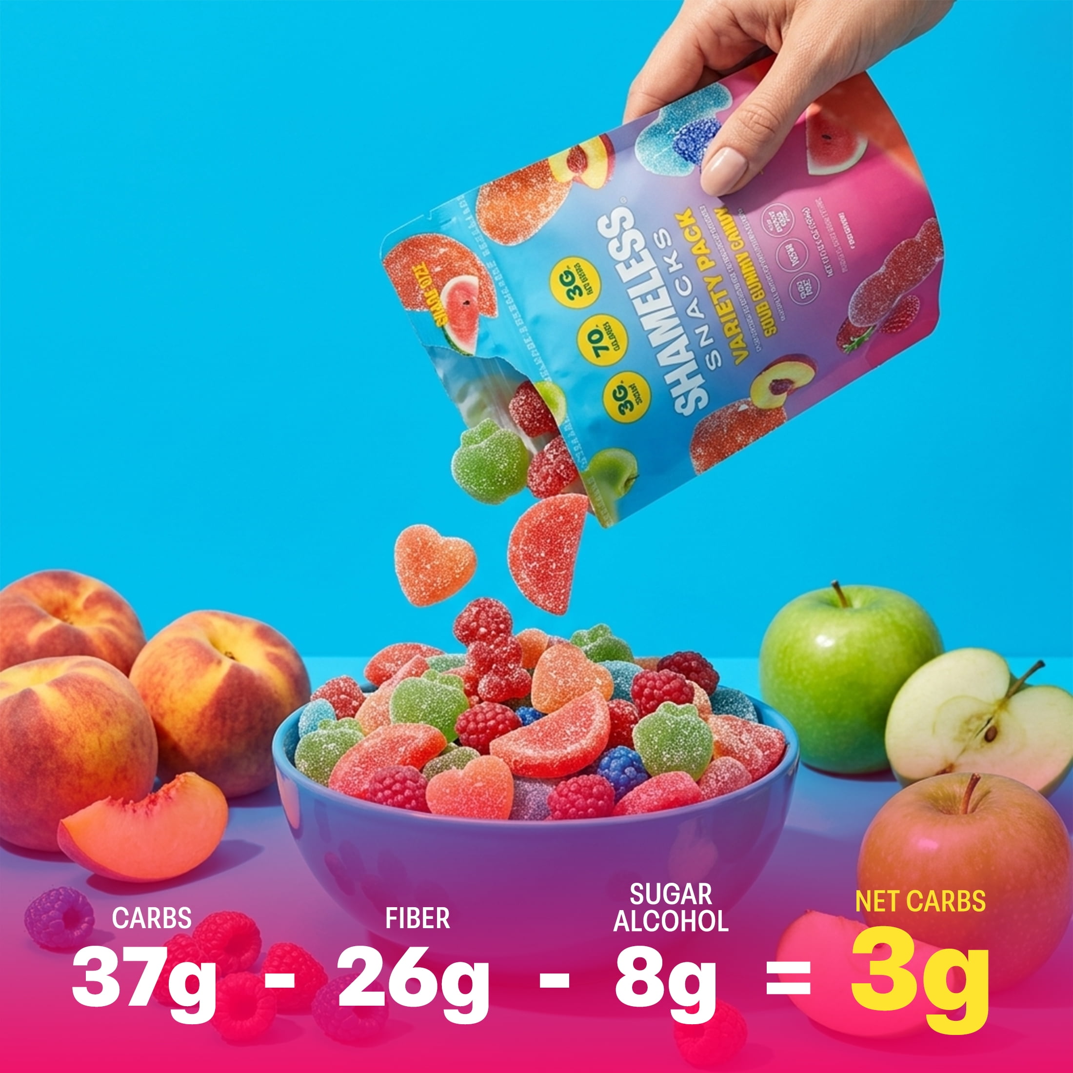 Shameless Variety Pack Snacks 5.5oz