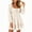 Beige dress 09, variant on Karymi Easter Dresses for Women 2026 Square Neck Long Puff Sleeve Dress, Solid Color Tie Front Smocked Waist Ruffle Hem A-Line Mini Dress, Casual Flowy Swing Short Dress Summer Dresses for Women