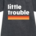 thumbnail image 2 of Instant Message - Trouble Little - Toddler & Youth Girls Fleece Dress, 2 of 5