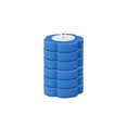 thumbnail image 1 of Transemion Disposable Toilet Brush Head For Fast Effective Bathroom Cleaning Storage Blue Brush Head 6PCS, 1 of 6