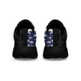 thumbnail image 4 of Truck Trucker American flag Keep On Truckin' Shoes Sneakers Black Size 4.5, 4 of 7